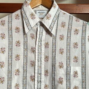 Vintage Arrow Kent Men’s Button Down Western Wear Short Sleeve